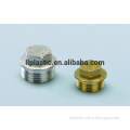 Casting brass fittings brass male plug/end cap